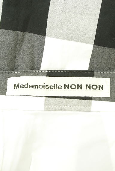 Mademoiselle NON NON（マドモアゼルノンノン）の古着「ギンガムチェック柄膝下スカート（スカート）」大画像６へ