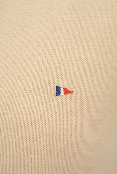 Mademoiselle NON NON（マドモアゼルノンノン）の古着「ワンポイント刺繡ニットジレ（ベスト・ジレ）」大画像５へ