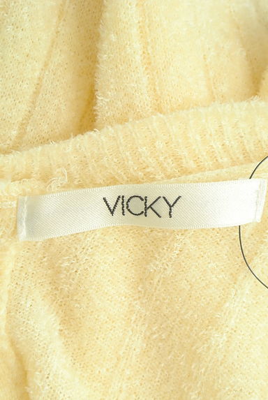 VICKY（ビッキー）の古着「バックレースアップリブニット（ニット）」大画像６へ