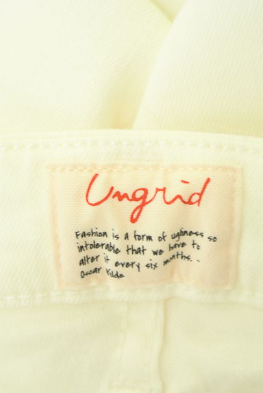 Ungrid（アングリッド）の古着「カットオフホワイトスキニーデニム（デニムパンツ）」大画像６へ