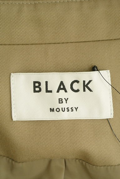 BLACK BY MOUSSY（ブラックバイマウジー）の古着「ノーカラーロングコート（コート）」大画像６へ
