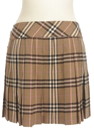 BURBERRY BLUE LABEL（バーバリーブルーレーベル）の古着「ミニスカート」後ろ