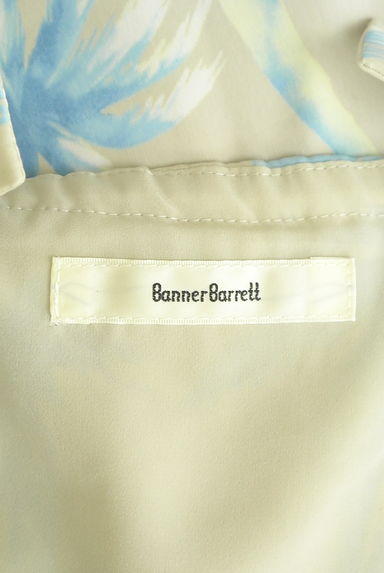 Banner Barrett（バナーバレット）の古着「ヤシの木柄イレギュラーヘム膝上ワンピース（キャミワンピース）」大画像６へ