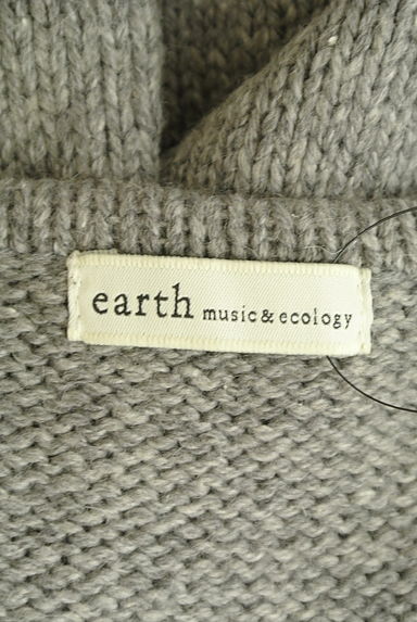 earth music&ecology（アースミュージック＆エコロジー）の古着「ケーブル編み膝上ニットワンピース（ワンピース・チュニック）」大画像６へ