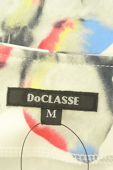DoCLASSE（ドゥクラッセ）の古着「ベルト付き花柄膝下ストレッチワンピース（ワンピース・チュニック）」大画像６へ