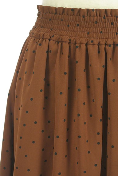 BEAMS Women's（ビームス　ウーマン）の古着「ドット柄ロングスカート（ロングスカート・マキシスカート）」大画像４へ