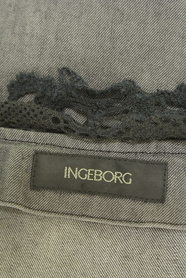 INGEBORG（インゲボルグ）の古着「カギ編みレースデニムジャケット（ジャケット）」大画像６へ