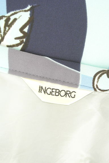 INGEBORG（インゲボルグ）の古着「マリンモチーフ柄膝下シフォンスカート（スカート）」大画像６へ