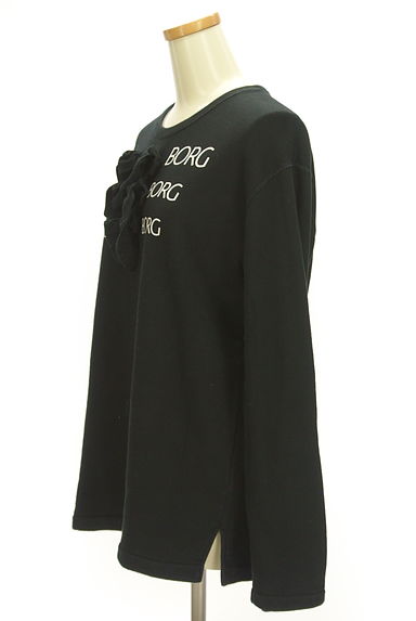 INGEBORG（インゲボルグ）の古着「リボン付きミドル丈ロゴスウェット（スウェット・パーカー）」大画像３へ
