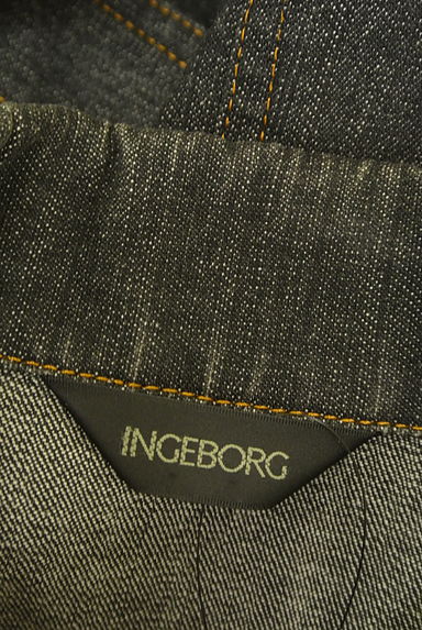 INGEBORG（インゲボルグ）の古着「フリルデニムジャケット（ブルゾン・スタジャン）」大画像６へ