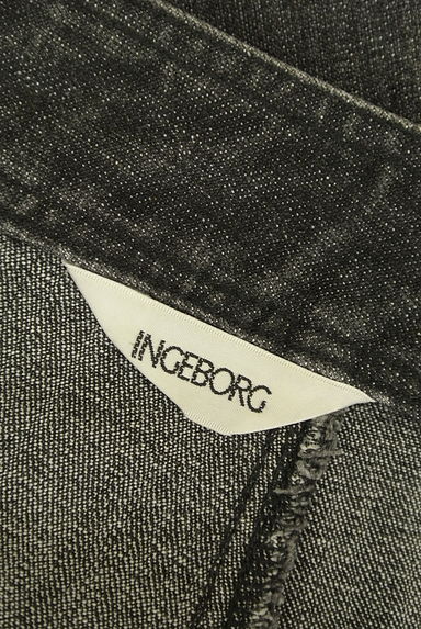 INGEBORG（インゲボルグ）の古着「膝下タックデニムスカート（ロングスカート・マキシスカート）」大画像６へ