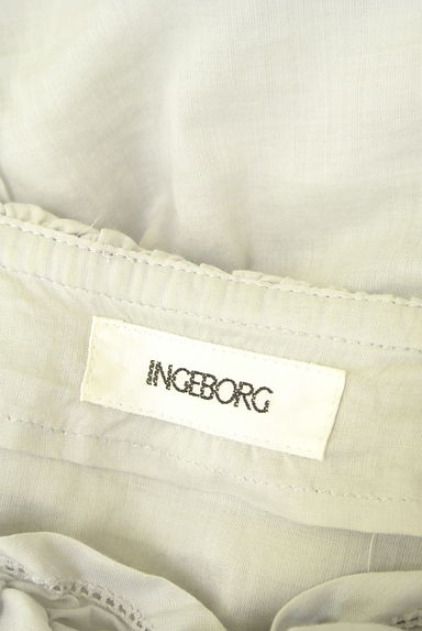 INGEBORG（インゲボルグ）の古着「七分袖フリルシアーブラウス（ブラウス）」大画像６へ