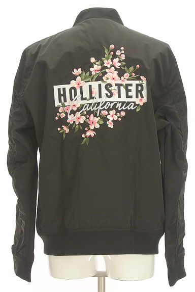 Hollister Co.（ホリスター）の古着「リブ切替バック刺繍ブルゾン（ブルゾン・スタジャン）」大画像２へ