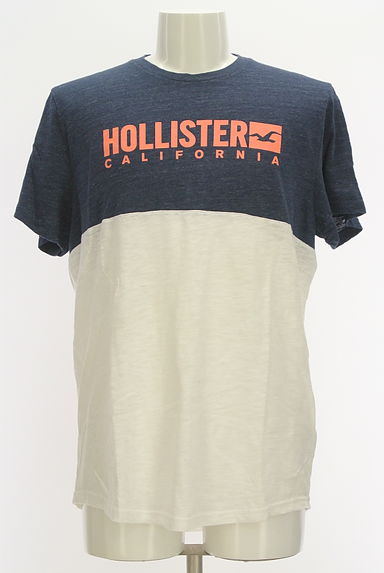 Hollister Co.（ホリスター）の古着「バイカラーロゴTシャツ（Ｔシャツ）」大画像１へ