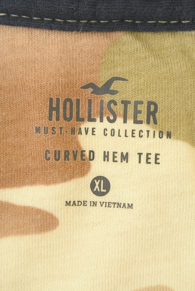 Hollister Co.（ホリスター）の古着「カモフラージュ柄ラウンドヘムＴシャツ（Ｔシャツ）」大画像６へ