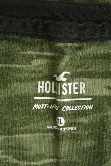 Hollister Co.（ホリスター）の古着「迷彩柄ラグランTシャツ（Ｔシャツ）」大画像６へ
