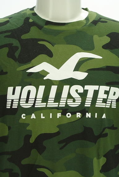 Hollister Co.（ホリスター）の古着「迷彩柄ロゴTシャツ（Ｔシャツ）」大画像４へ