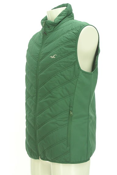 Hollister Co.（ホリスター）の古着「キルティング切替中綿ベスト（ブルゾン・スタジャン）」大画像３へ
