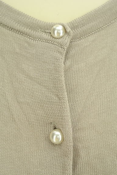 Couture Brooch（クチュールブローチ）の古着「シルク混艶ニットカーディガン（カーディガン・ボレロ）」大画像４へ