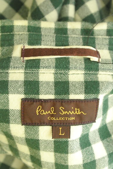 Paul Smith（ポールスミス）の古着「ギンガムチェック柄フランネルシャツ（カジュアルシャツ）」大画像６へ