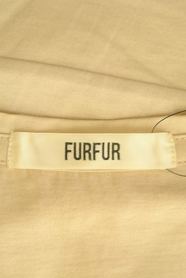 FURFUR（ファーファー）の古着「シアーフリル袖ロゴカットソー（Ｔシャツ）」大画像６へ