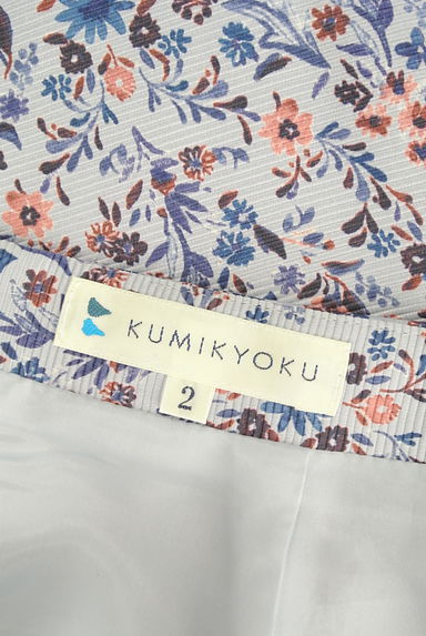 KUMIKYOKU（組曲）の古着「花柄膝上フレアスカート（スカート）」大画像６へ