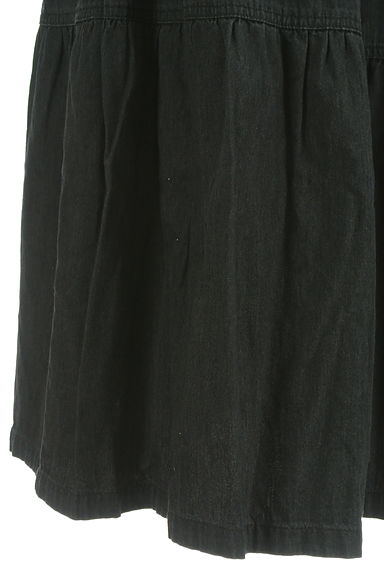 TABASA（タバサ）の古着「デニムティアードギャザーロングスカート（ロングスカート・マキシスカート）」大画像５へ
