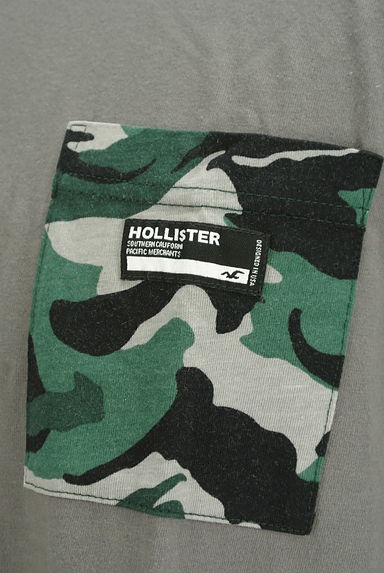 Hollister Co.（ホリスター）の古着「迷彩柄ポケットTシャツ（Ｔシャツ）」大画像５へ