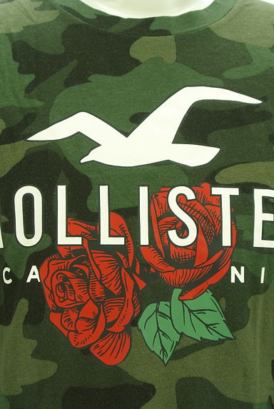 Hollister Co.（ホリスター）の古着「薔薇柄プリントカモフラTシャツ（Ｔシャツ）」大画像４へ