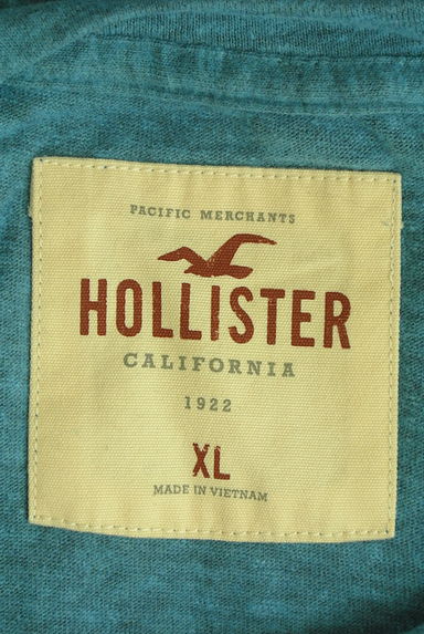Hollister Co.（ホリスター）の古着「ロゴ刺繍入りラウンドへムTシャツ（Ｔシャツ）」大画像６へ