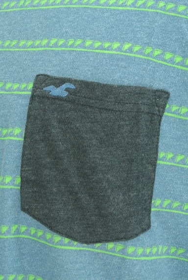 Hollister Co.（ホリスター）の古着「ポケット付きボーダーTシャツ（Ｔシャツ）」大画像４へ