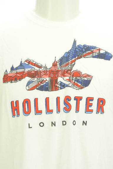 Hollister Co.（ホリスター）の古着「ユニオンジャックプリントTシャツ（Ｔシャツ）」大画像４へ