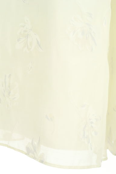 LAISSE PASSE（レッセパッセ）の古着「花柄シアーミモレパンツ（パンツ）」大画像５へ