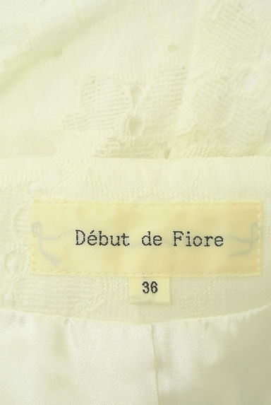 Debut de Fiore by LAISSE PASSE（デビュー・ド・フィオレ）の古着「花柄レースショートパンツ（ショートパンツ・ハーフパンツ）」大画像６へ
