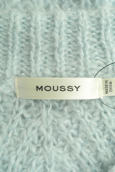 MOUSSY（マウジー）の古着「透かし編みニットプルオーバー（セーター）」大画像６へ