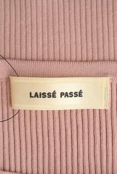 LAISSE PASSE（レッセパッセ）の古着「チュールフラワーレースリブニット（ニット）」大画像６へ