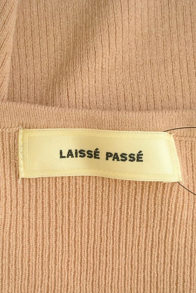 LAISSE PASSE（レッセパッセ）の古着「アシメフリルリブニット（ニット）」大画像６へ