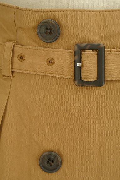 NATURAL BEAUTY BASIC（ナチュラルビューティベーシック）の古着「ベルト付きフロントボタンミディスカート（ロングスカート・マキシスカート）」大画像４へ