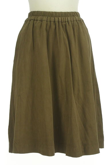 Te chichi（テチチ）の古着「スウェードライクミディフレアスカート（スカート）」大画像１へ
