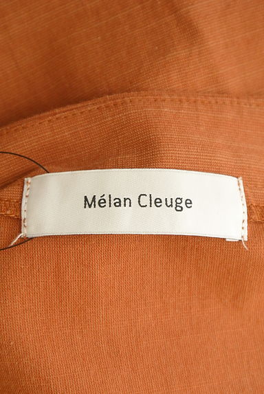Melan Cleuge（メランクルージュ）の古着「ミモレ丈コットン混ワンピース（ワンピース・チュニック）」大画像６へ