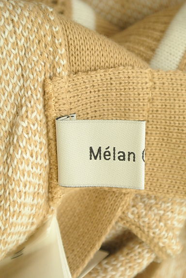Melan Cleuge（メランクルージュ）の古着「フロント透かし編みニットベスト（ニット）」大画像６へ