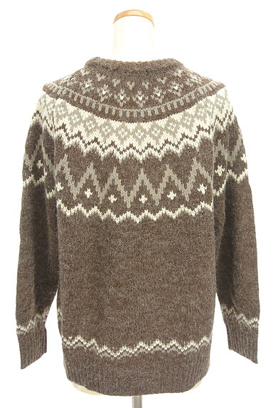 Melan Cleuge（メランクルージュ）の古着「ネイティブ柄セーター（セーター）」大画像２へ