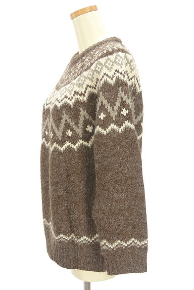 Melan Cleuge（メランクルージュ）の古着「ネイティブ柄セーター（セーター）」大画像３へ