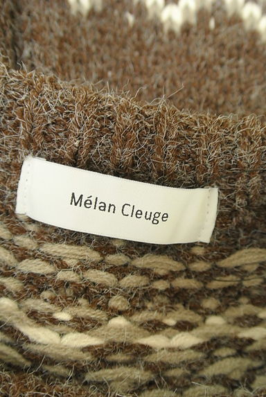 Melan Cleuge（メランクルージュ）の古着「ネイティブ柄セーター（セーター）」大画像６へ
