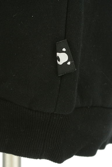 Melan Cleuge（メランクルージュ）の古着「後ろ裾ファスナー裏起毛スウェットトップス（スウェット・パーカー）」大画像５へ