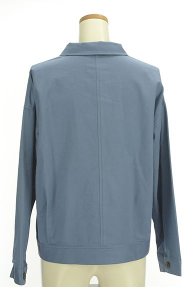 Melan Cleuge（メランクルージュ）の古着「フラップポケット付きジャケット（ブルゾン・スタジャン）」大画像２へ