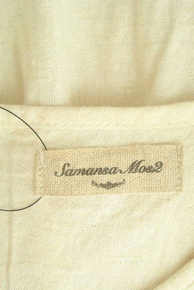 SM2（サマンサモスモス）の古着「刺繍レースコットンリネンカットソー（カットソー・プルオーバー）」大画像６へ