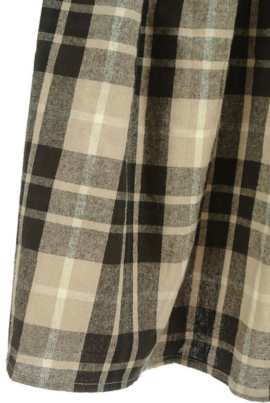 SM2（サマンサモスモス）の古着「チェック柄タックロングスカート（ロングスカート・マキシスカート）」大画像５へ