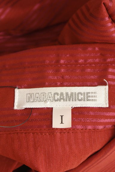 NARA CAMICIE（ナラカミーチェ）の古着「ボリュームフリルストライプブラウス（ブラウス）」大画像６へ