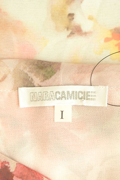 NARA CAMICIE（ナラカミーチェ）の古着「花柄シフォンカットソー（カットソー・プルオーバー）」大画像６へ
